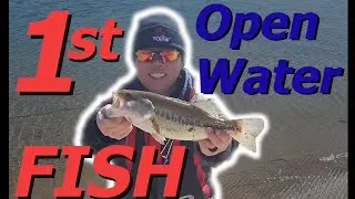 First fish of the season, open water!