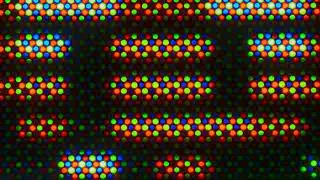Link Macro of Shadow Mask  on PanasonicBT H1390Y in 4K