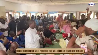 [Publireportage]La r&eacute;union d'information sur le processus d'installation du SED D&eacute;partement de MBOUR