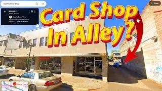 I Found A Pokemon Shop Down An Alley?!? Card Vendor Show Soon!