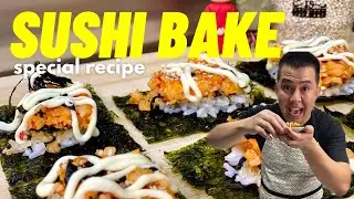 Easy Sushi Bake Recipe | Sushi Bake | The JD's Recipes
