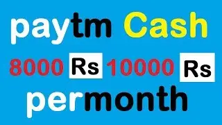 HOW TO EARN MOBILE EASY WAY and get PaytmCash