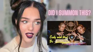 Luna (a witch) reacts to Cody and Noel do TAROT CARDS (DID I SUMMON THIS?!)