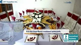 Duchess Matte Satin Square Tablecloth Wholesale USA | Square Table Cloths Bulk Orders in USA