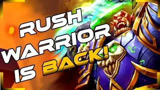 Rush Warrior Is Back In Legend! - United In Stormwind - Hearthstone 2021
