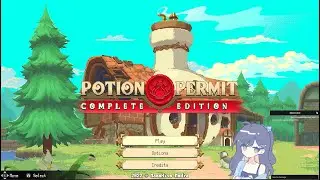 My First Video/Stream Ever! (Potion Permit Ep 1)