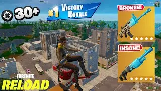 30+ Eliminations Solo Ranked RELOAD Gameplay Win (Fortnite Chapter 7, Keyboard & Mouse) 4K