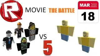 Admins VS Hackers 5 - March 18th - ROBLOX Movie by Roblox Minigunner