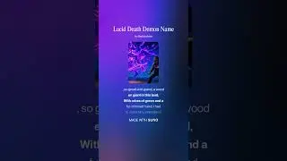 Lucid Death Demon Name | Dream Tunes | #AI #Music #Song #Shorts #Anime #Dream