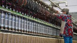 Полный производственный процесс джутовых мешков | Джутовая промышленность Китая