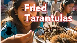 Fried Tarantulas: Cambodia&rsquo;s Strangest Snack! 🕷️