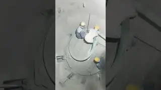 Cement silobin cleaning #cement #cementplant