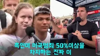 찰리 커크, 범죄를 저지른 범죄자를 옹호하는 좌파 학생과 토론하다 [토론]