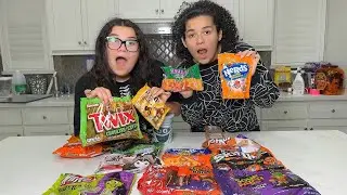 Пробуем и оцениваем каждую конфету на Хэллоуин 🎃👻💀🍭🍫🍬