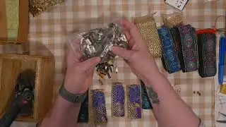 Metal Ribbon Crimps and Ribbon Trim from  #Beebeecrafts   DIY Embellishments - Junk Journals