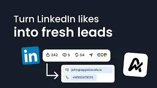 Turn LinkedIn post engagement into qualified leads