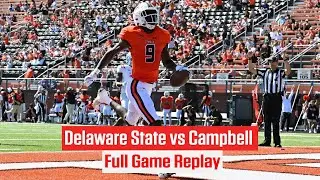 Delaware State vs Campbell Football | Full Game Replay