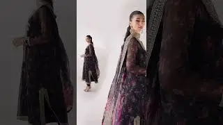 Jazmin Chiffon Digital Print & Embroidered Formal Collection UC 3083 Floral Vibes