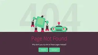 Brokebot - Animated SVG 404 Error Pages | Themeforest Website Templates and Themes