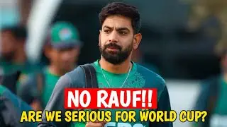 Where Is The World Cup Squad? | Haris Rauf Dropped | Pakistan Squad For Australia Series Announced 