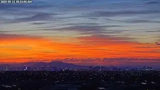 Las Vegas Sunrise Time-Lapse - May 11, 2025