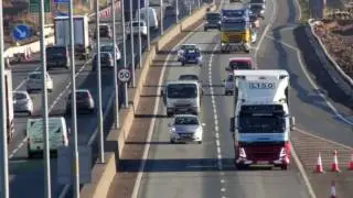 History of the M8 motorway, on Live at Five.