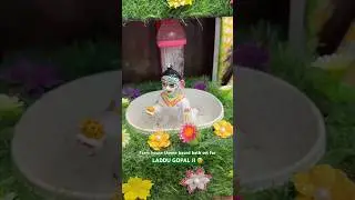 Bath set for laddu gopal ji || thekkgroups.in  || #laddugopalcollection #kanha #shorts #laddoogopal
