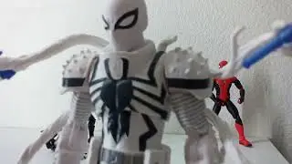 Anti agent venom and spiderMan vs symbiote spiderman and movie venom