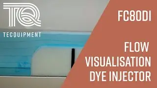 Flow Visualisation Gravity Fed Dye Injector (FC80di) - Fluid Mechanics - TecQuipment