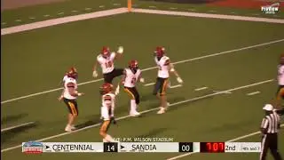 Football Highlights Centennial vs Sandia