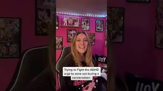 The ADHD urge to zone out! #adhd