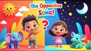 The Opposites Song | Fun & Easy Learning for Preschoolers | Kidsyland