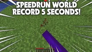 minecraft speedrun world record [00:05] #shorts