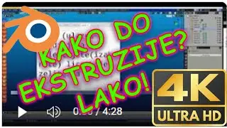 kako extrudirati lice u blenderu? [TUTORIAL] [TUTORIAL] [NA SRPSKOM] [TUTORIAL NA SRPSKOM]