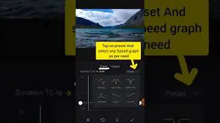 How manually change the speed of any video using vn editor