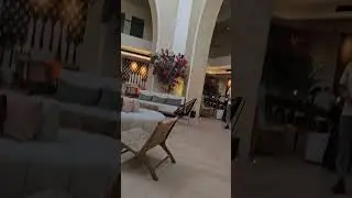 EG2511 have a black coffee in hotel lobby  Desert Rose Resort Hurghada Egypt 04
