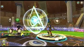 This minion WON him the ENTIRE GAME -_- Wizard101 Visionary Balance Nova PvP