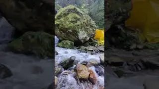 Hidden water falls in Manali