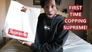 My first time copping Supreme