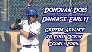 Donovan Catholic 14 Brick Memorial 4 (5 Innings) | Baseball | Ocean County Tournament Semifinals