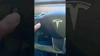 Регулировка руля в Tesla #tesla