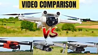 DJI MINI 3 PRO - ULTIMATE Video Comparison VS Mini 2 + Air 2S + Autel Nano +