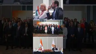 PM Modi participates in Business Roundtable Meeting in Cyprus | #shorts