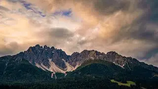 Mountain Clouds Timelapse: Dolomites &mdash;&nbsp;4K UHD (No Sound)