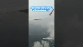 Flight Above the Clouds ☁️ | Emotional Quote #travel #emotionalshorts #quotes #clouds #youtubeshorts