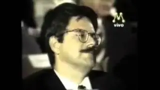 En&eacute;as Carneiro  Responde a Rep&oacute;rter Esquerdista Debate Rede Manchete, 1994