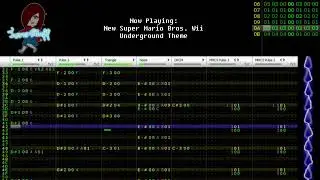 New Super Mario Bros. Wii: Underground BGM (8-bit 2A03 + MMC5 Cover)