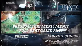 PRESET JJ TERI MERI 1 MENIT FULL BEAT GAME PLAY