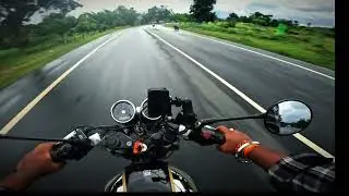 Riding The Rain | Continental Gt 650  | Raw Exhaust  l