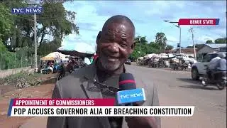 PDP Accuses Governor Alia Of Breaching Constitution